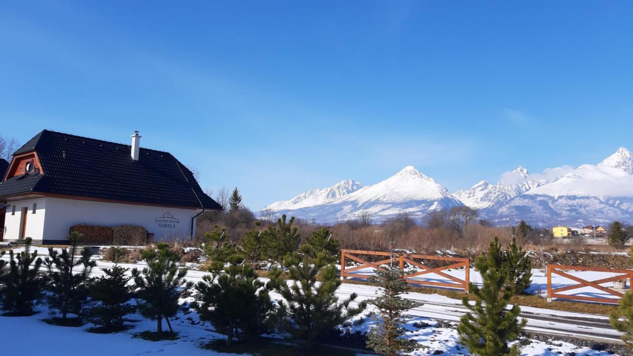 Holiday House Sabala 2 Stará Lesná Εξωτερικό φωτογραφία